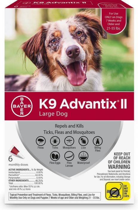 K9 advantix outlet ii dosage